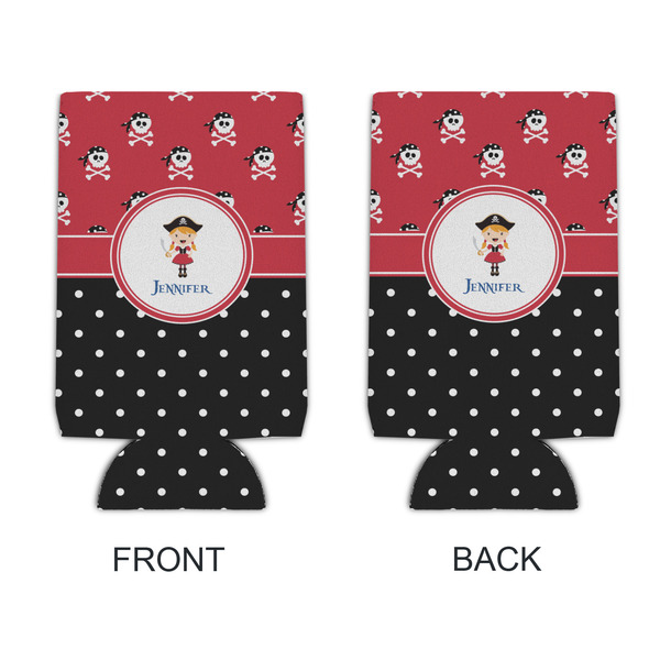 Girl's Pirate & Dots 16oz Can Sleeve - APPROVAL