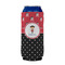 Girl's Pirate & Dots 16oz Can Sleeve - FRONT (on can)