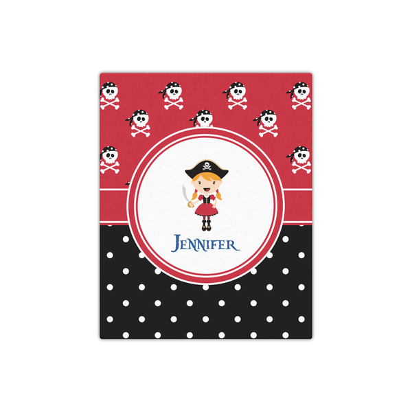 Girl's Pirate & Dots 16x20 - Canvas Print - Front View