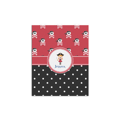 Girl's Pirate & Dots Posters - Matte - 16x20 (Personalized)