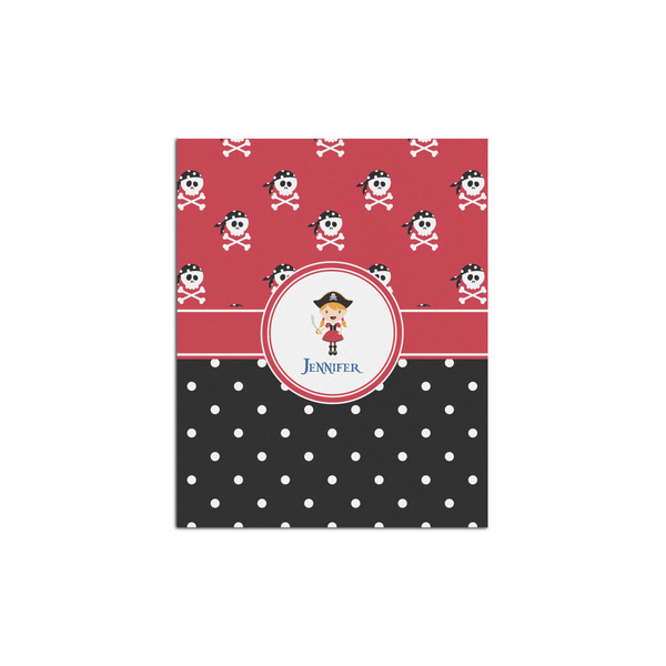 Custom Girl's Pirate & Dots Posters - Matte - 16x20 (Personalized)