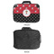 Girl's Pirate & Dots 18" Laptop Briefcase - APPROVAL