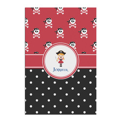Girl's Pirate & Dots Posters - Matte - 20x30 (Personalized)