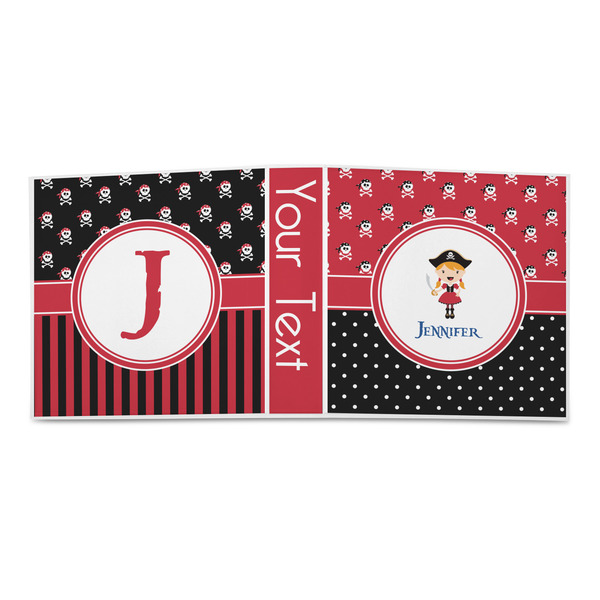 Girl's Pirate & Dots 3-Ring Binder Approval- 2in