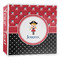 Girl's Pirate & Dots 3-Ring Binder - 2 inch (Personalized)