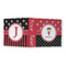 Girl's Pirate & Dots 3 Ring Binders - Full Wrap - 3" - OPEN OUTSIDE