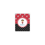 Girl's Pirate & Dots Canvas Print - 8x10 (Personalized)