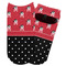 Girl's Pirate & Dots Adult Ankle Socks