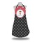 Girl's Pirate & Dots Apron on Mannequin