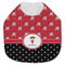 Girl's Pirate & Dots Jersey Knit Baby Bib w/ Name or Text