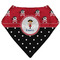 Girl's Pirate & Dots Bandana Bib (Personalized)