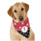 Girl's Pirate & Dots Dog Bandana Scarf w/ Name or Text