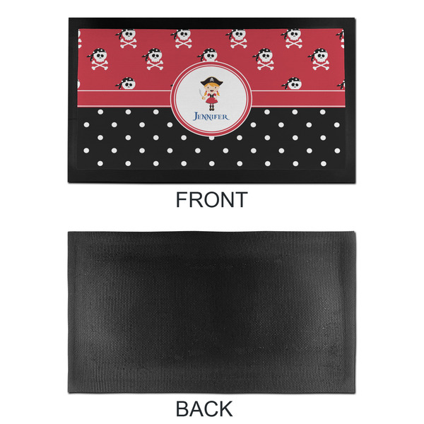 Girl's Pirate & Dots Bar Mat - Small - APPROVAL