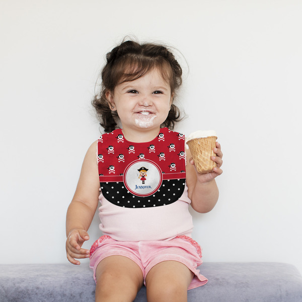 Girl's Pirate & Dots Bib Lifestyle Girl