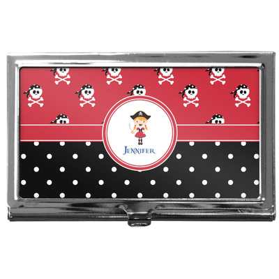 Girl's Pirate & Dots Business Card Case
