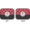 Girl's Pirate & Dots Car Floor Mats (Back Seat) (Approval)