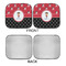 Girl's Pirate & Dots Car Sun Shades - APPROVAL