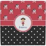 Girl's Pirate & Dots Ceramic Tile Hot Pad (Personalized)
