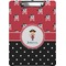 Girl's Pirate & Dots Clipboard (Personalized)