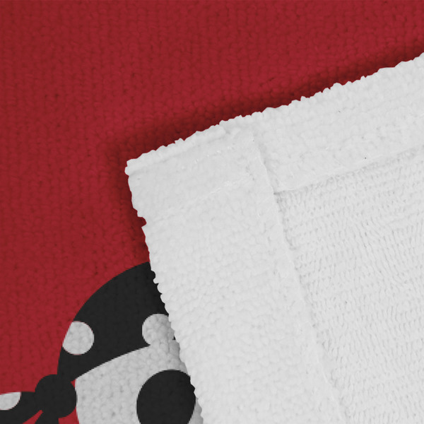 Girl's Pirate & Dots Close up of Fabric