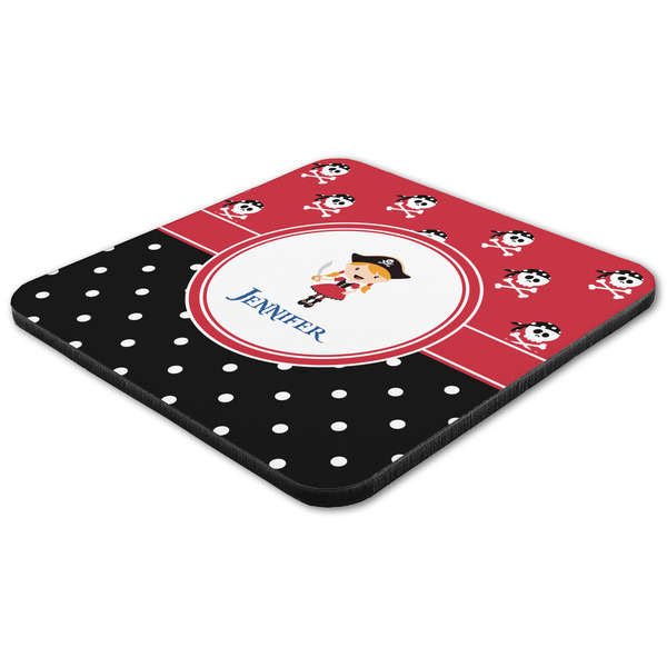 Girl's Pirate & Dots Coaster Set - FLAT (one)
