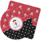 Girl's Pirate & Dots Rubber Backed Coaster (Personalized)
