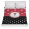 Girl's Pirate & Dots Comforter - Full / Queen (Personalized)
