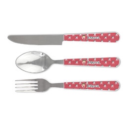 Girl's Pirate & Dots Cutlery Set (Personalized)