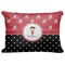 Girl's Pirate & Dots Decorative Baby Pillowcase - 16"x12" (Personalized)