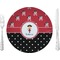 Girl's Pirate & Dots Dinner Plate