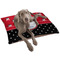 Girl's Pirate & Dots Dog Bed - Large LIFESTYLE