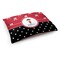 Girl's Pirate & Dots Dog Bed - Medium w/ Name or Text