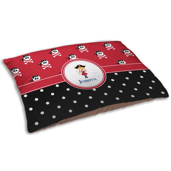 Girl's Pirate & Dots Dog Beds - SMALL