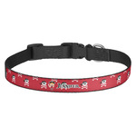 Girl's Pirate & Dots Dog Collar (Personalized)