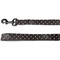 Girl's Pirate & Dots Dog Leash Close Up
