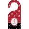 Girl's Pirate & Dots Door Hanger (Personalized)