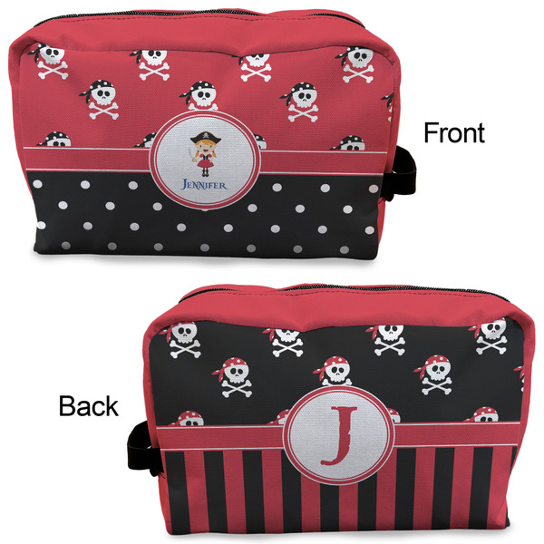Girl's Pirate & Dots Dopp Kit - Approval