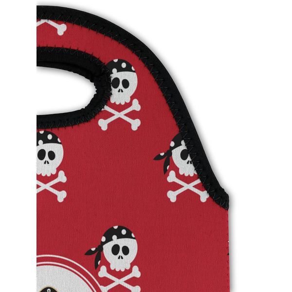 Girl's Pirate & Dots Double Wine Tote - Detail 1 (new)