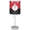 Girl's Pirate & Dots Lamp with Drum Shade (Personalized)