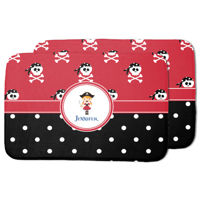 Girl's Pirate & Dots Dish Drying Mat (Personalized)