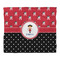 Girl's Pirate & Dots Duvet Cover - King - Front