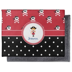 Girl's Pirate & Dots Microfiber Screen Cleaner (Personalized)