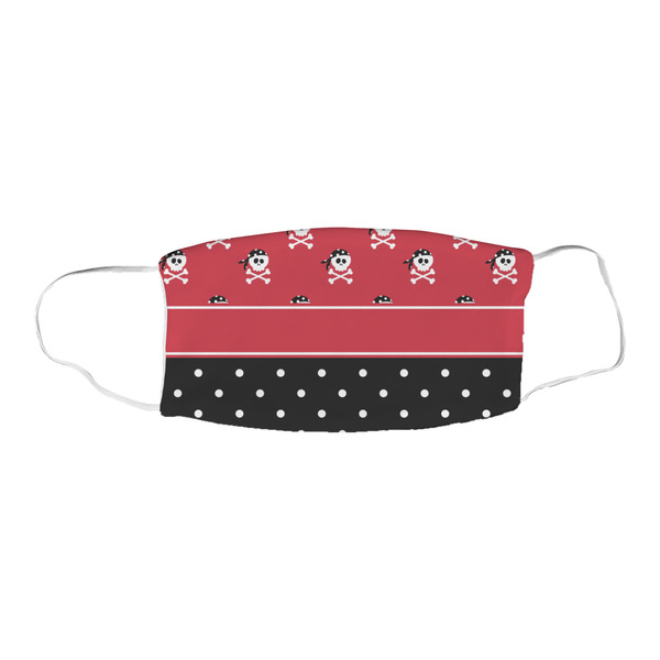 Girl's Pirate & Dots Fabric Face Mask