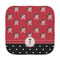 Girl's Pirate & Dots Face Cloth-Rounded Corners