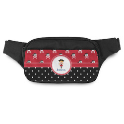 Girl's Pirate & Dots Fanny Pack - Modern Style (Personalized)