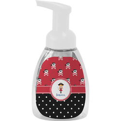 Girl's Pirate & Dots Foam Soap Bottle (Personalized)