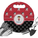 Girl's Pirate & Dots Gardening Knee Cushion (Personalized)