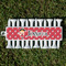 Girl's Pirate & Dots Golf Tees & Ball Markers Set - Front