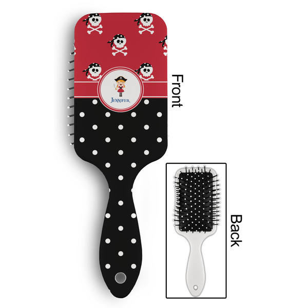 Girl's Pirate & Dots Hair Brush - Approval
