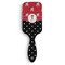 Girl's Pirate & Dots Hair Brush - Front View